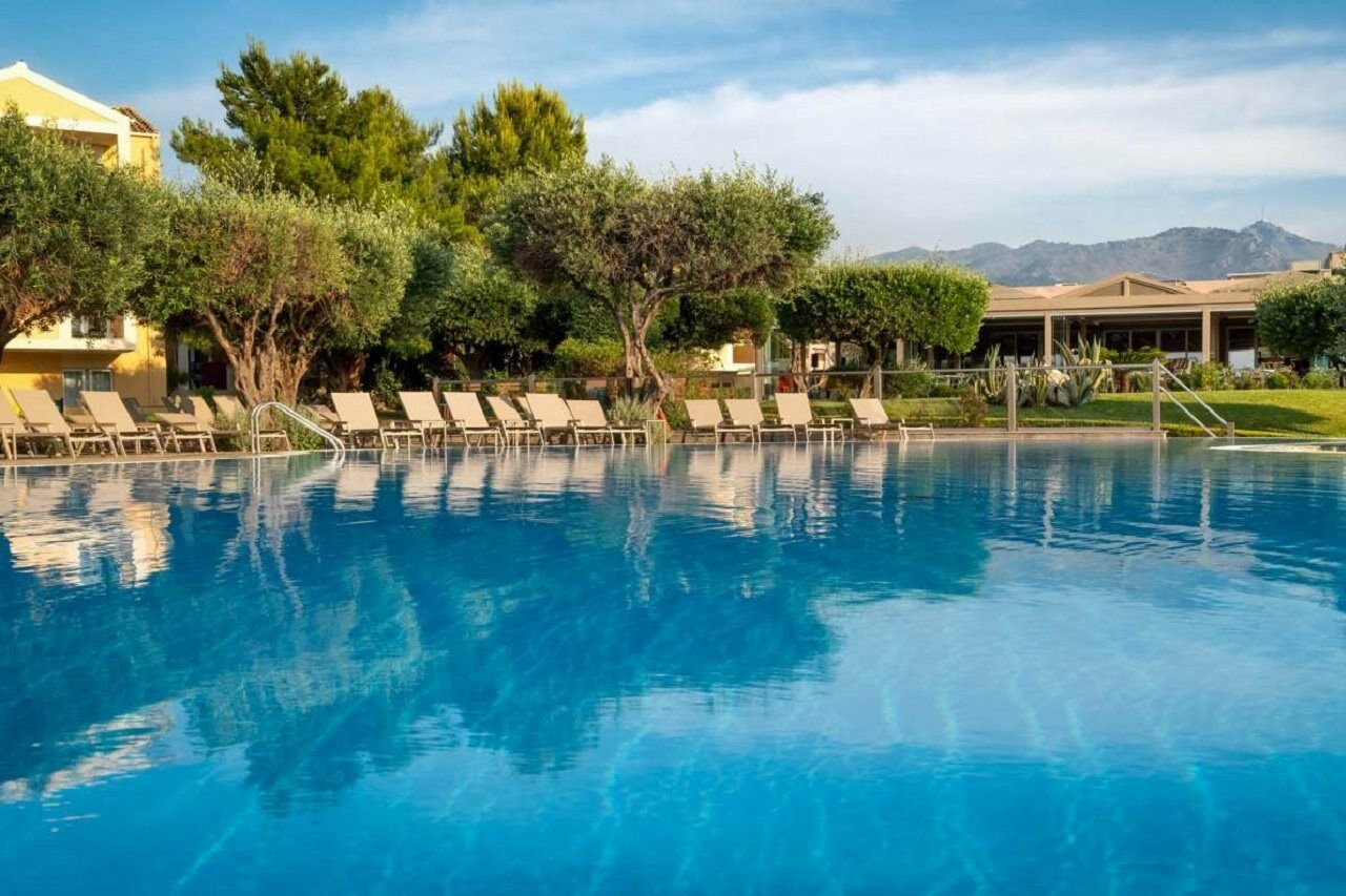 Mareblue Beach Agios Spyridon  Exterior photo